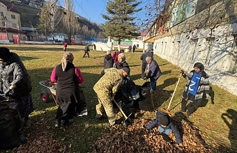 Всеобщий экологический субботник прошел на территории Бежтинского участка
