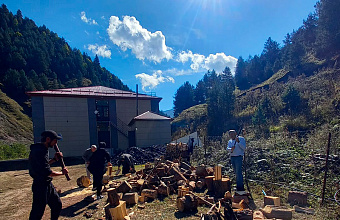 В Цунтинском районе в рамках акции «Зеленая Россия» провели масштабный субботник