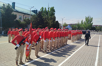 Юнармейцы Кизлярского района примут участие в Параде Победы