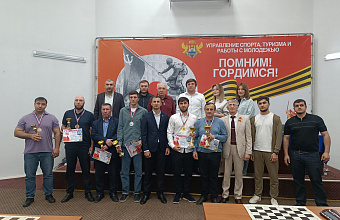 Шахматно-шашечный турнир среди сотрудников УФНС провели в Махачкале