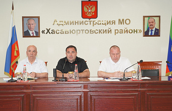 Глава Хасавюртовского района провел совещание по подготовке к муниципальным выборам
