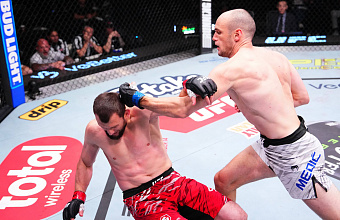 Муслим Салихов проиграл нокаутом в UFC в Лас-Вегасе