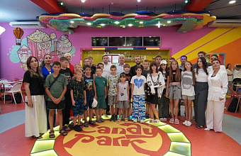 Дети сотрудников МВД России по Запорожской области посетили Хасавюрт