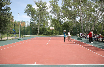 В Махачкале открыли площадку для игровых видов спорта