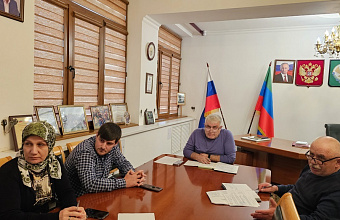 Совещание по организации призыва граждан на военную службу прошло в Ахвахском районе