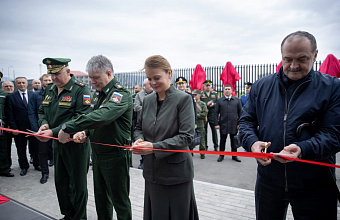 В Махачкале торжественно открыли современный военный госпиталь