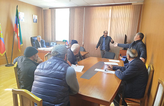 В Курахском районе обсудили вопросы эпизоотической ситуации и учета сельхозживотных