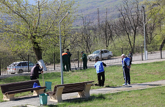 В Казбековском районе заложили «Сад памяти» в честь участников Великой Отечественной войны 