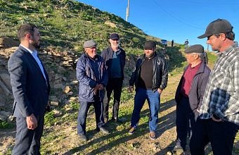 Глава Акушинского района провел рабочую встречу с жителями нескольких сел