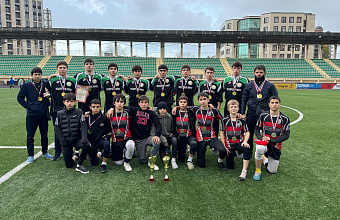 Регбисты из Кизлярского района стали чемпионами Дагестана