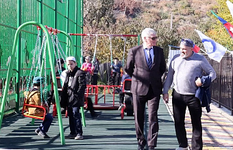 В Кизилюртовском районе прошло торжественное открытие нового парка