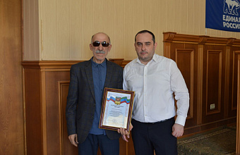 В Каякентском районе проводили на заслуженный отдых начальника отдела ГОЧС Абдуллу Муртазалиева