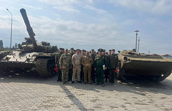 Юнармейцы Табасаранского района приняли участие в военно-патриотических сборах в Центре «Авангард»