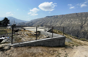 В сёлах Гунибского района ведутся работы по благоустройству общественных территорий