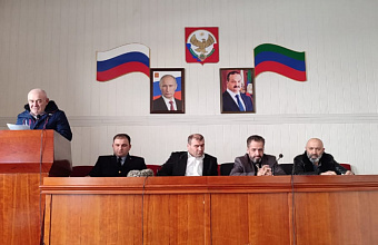 Итоги работы РОВД обсудили в Тляратинском районе