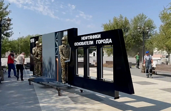 В Южно-Сухокумске устанавливают памятник нефтяникам – основателям города