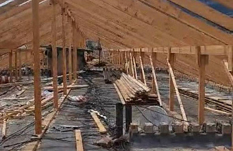 В Махачкале в трех многоэтажных домах в настоящее время активно ведутся работы по капремонту