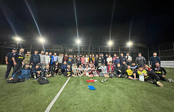 Футбольный турнир к 25-летию разгрома международных бандформирований провели в Чародинском районе