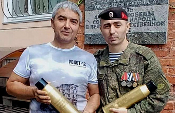 Ветеран СВО из Дагестана принял участие в памятной акции в Волгограде