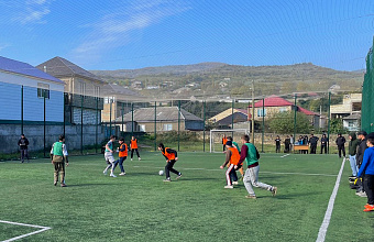 Соревнования по мини-футболу прошли в Кайтагском районе