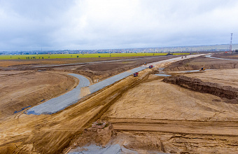 Новая обходная федеральная дорога в Хасавюрте готова более чем на четверть