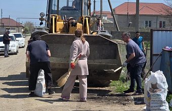 Более 5 тысяч человек присоединились ко Всероссийскому субботнику в Новолакском районе