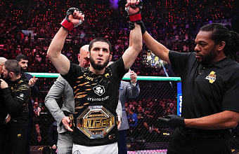 Абдулмуслим Абдулмуслимов поздравил Ислама Махачева и Тагира Уланбекова с победами в поединках UFC