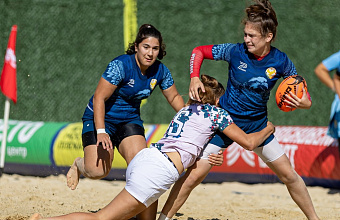 Дагестанки отличились на Кубке России по пляжному регби