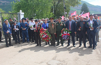 Торжества к 79-ой годовщине Победы в Великой Отечественной войне прошли в Хивском районе