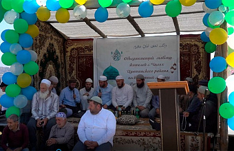 В селении Чаляхе состоялся масштабный мавлид ан-Наби