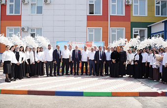 Арсланбек Алибеков и Рамазан Джафаров открыли детсад в селе Куруше