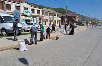 В сёлах Кайтагского района проходят субботники