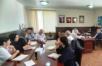 В Гунибском районе состоялось аппаратное совещание