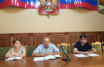 В Каякентском районе обсудили актуальные вопросы