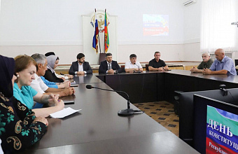 Праздничное мероприятие ко Дню Конституции РД прошло в Табасаранском районе