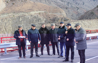 Открытие моста на 10 км автомобильной дороги «Ботлих – Карата» прошло в Ахвахском районе