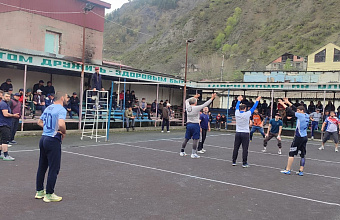 В Тляратинском районе прошел муниципальный турнир по волейболу