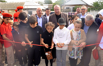 Общественный парк в рамках федеральной программы открыт в Хасавюртовском районе