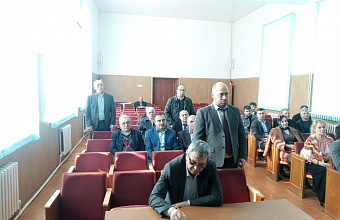 Еженедельное рабочее совещание по актуальным вопросам прошло в Курахском районе