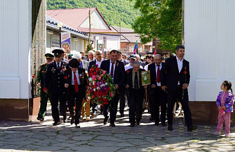 В Хивском районе отметили День Победы