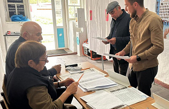 Ветераны боевых действий в Сулейман-Стальском районе активно участвуют в выборах