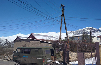 Курахский район восстанавливается после сильного снегопада