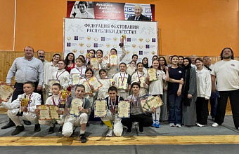 Юные спортсмены из Донецкой Народной Республики приняли участие в турнире по фехтованию в Хасавюрте