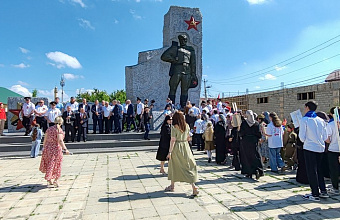 В Кумторкалинском районе прошли торжества, посвященные Дню Победы