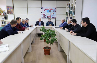 В Табасаранском районе рассмотрели вопросы обеспечения безопасности во время новогодних праздников