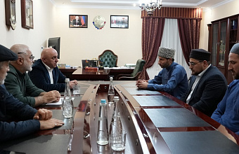 Глава Сергокалинского района провел рабочую встречу с представителем Муфтията Дагестана