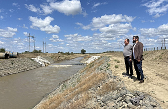 В Дагестане завершается ремонт объекта мелиоративной сети, поврежденного паводком