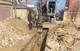 В городе Дагестанских Огнях более чем на половину выполнен проект реконструкции систем водоотведения