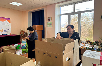 Единороссы Сулейман-Стальского района провели акцию «Посылка на СВО»