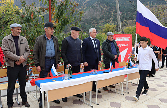 В Гергебильском районе увековечили память героев-земляков, отдавших жизнь в зоне СВО